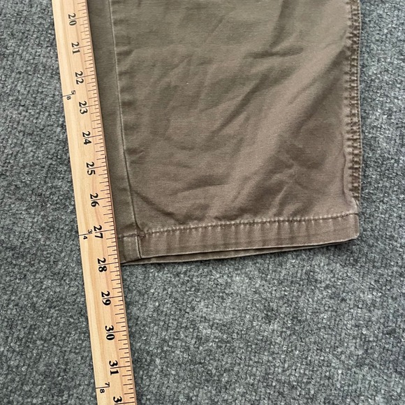 RSQ Cargo Pants Loose Fit Men's 28x30 Olive Green Canvas Work Utility Streetwear - Picture 5 of 11